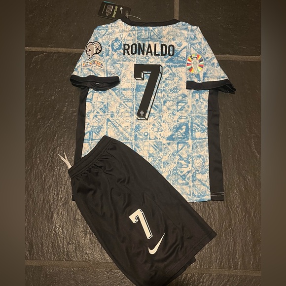 Nike | Shirts & Tops | Cristiano Ronaldo Portugal Kids Jersey | Poshmark